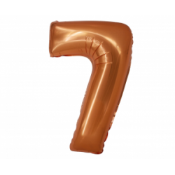 Μπαλόνι Αριθμός 7 Copper-Χάλκινο 76εκ.