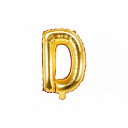 Μπαλόνι Γράμμα D Χρυσό 35εκ