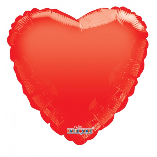 18" foil Καρδιά  Κόκκινο Gellibean 