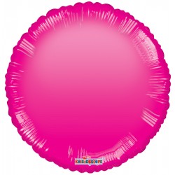 18" foil στρογγυλό  Φούξια Gellibean 