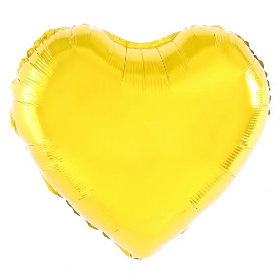 18" foil Καρδιά Χρυσή