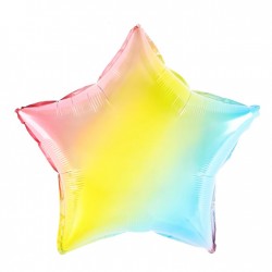 18" foil Αστέρι Rainbow