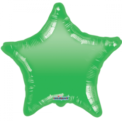 18" foil Αστέρι Πράσινο Gellibean 