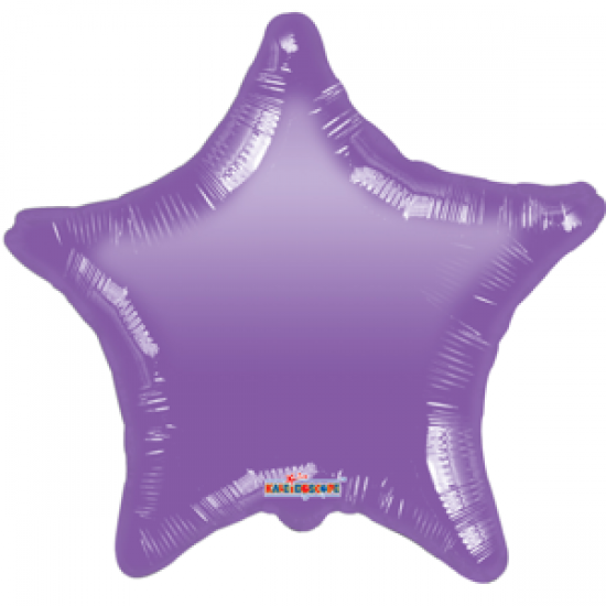 18" foil Αστέρι Λιλά Gellibean 